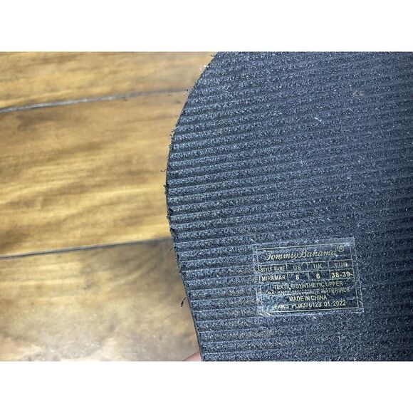 Tommy Bahama Woman's Miramar Flip Flops Purple Size 8 - Picture 7 of 7